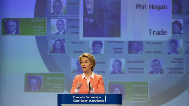 Le Parlement européen doit voter l’investiture de la Commission présidée par l’Allemande Ursula von der Leyen. [AP Photo/Keystone - Virginia Mayo]