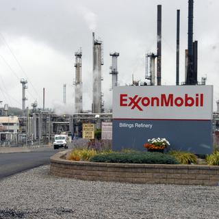 Une raffinerie ExxonMobil dans le Montana. [Keystone - AP/Matthew Brown]