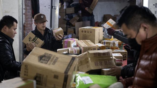 Les Chinois ont dépensé gros pour la Fête des célibataires. [AFP - Noël Celis]