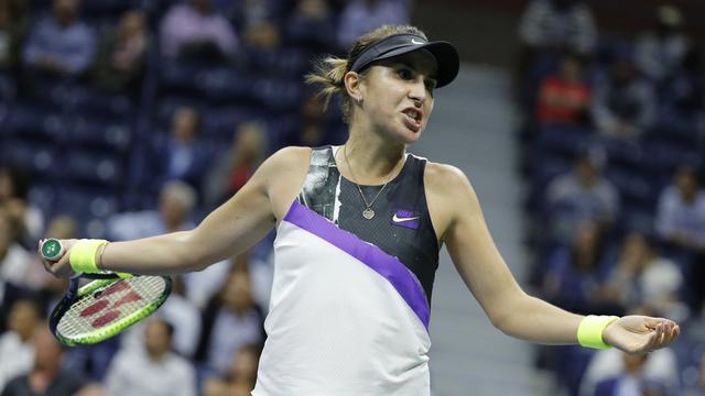 Bencic a manqué le coche dans cette rencontre. [Justin Lane]