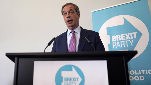 Nigel Farage a créé un nouveau parti pour défendre la sortie de l'UE. [EPA/Keystone - Will Oliver]