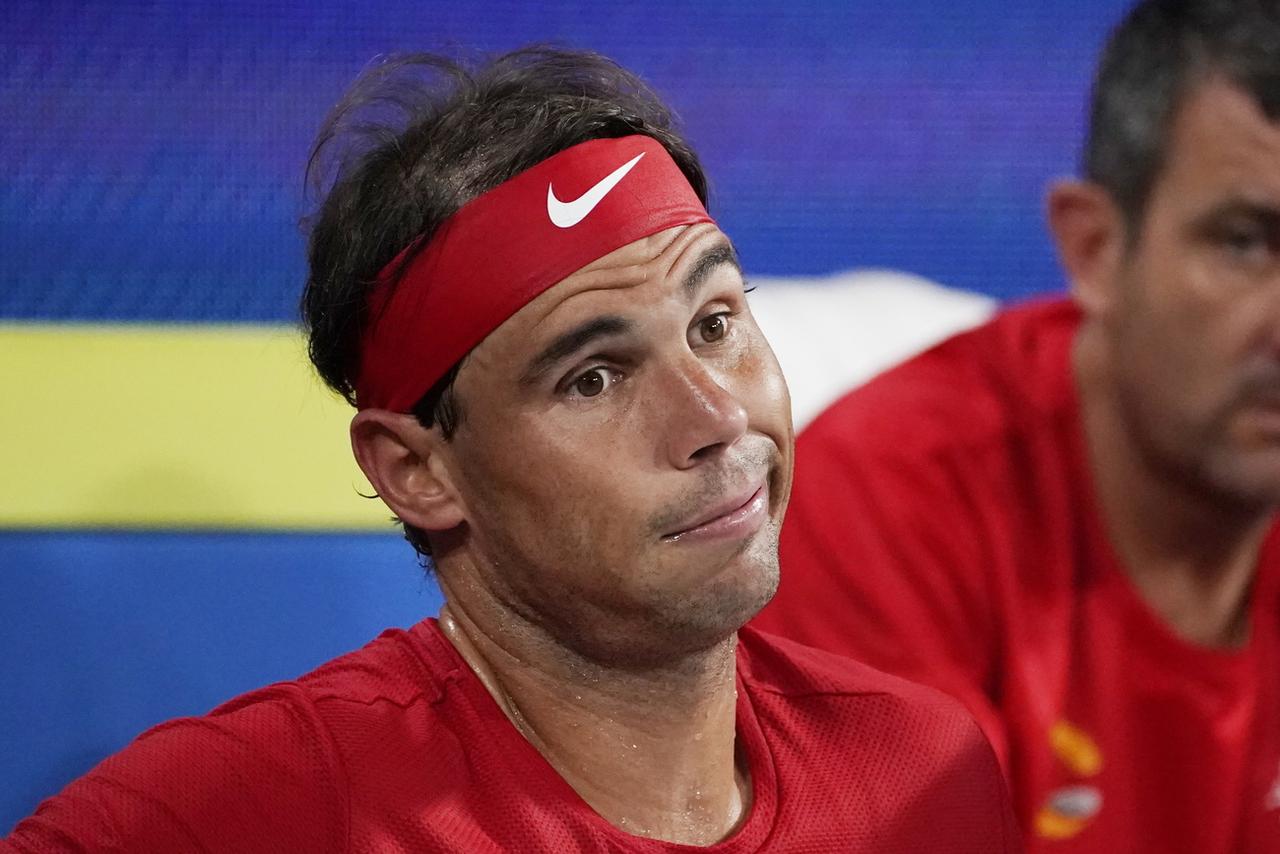 Nadal n'a pas disputé le double décisif. [KEYSTONE - Mark Evans]