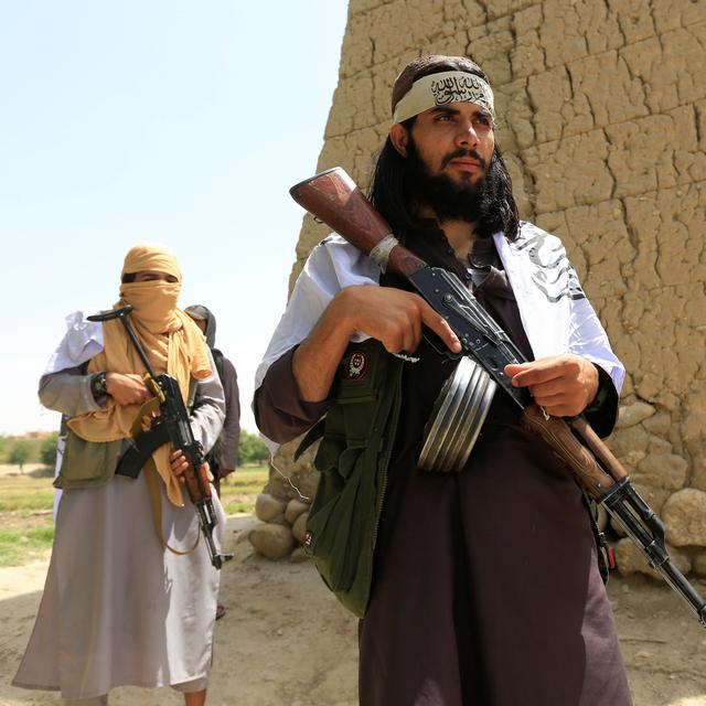 Des talibans en patrouille dans le district de Nangarhar, en Afghanistan. [Reuters]