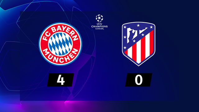 1re journée, Bayern Munich - Atlético Madrid (4-0): le Bayern roule sur l’Atlético