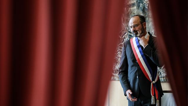 Le Premier ministre français Edouard Philippe en campagne au Havre, le 20 juin 2020. [AFP - Christophe Petit-Tesson]