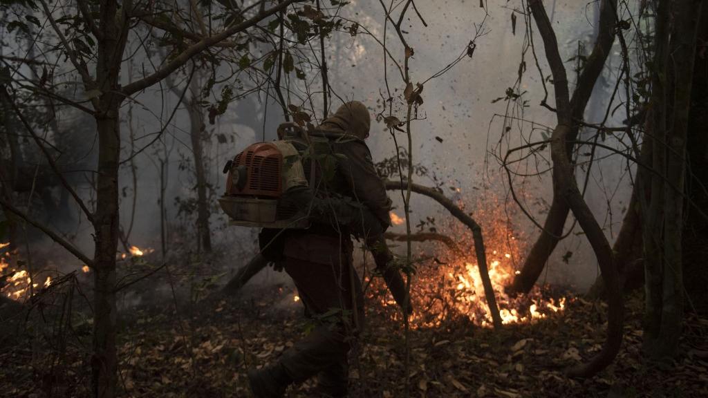 Les incendies continuent à ravager l'Amazonie et le Pantanal. [AFP - Mauro Pimentel]