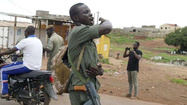 Un soldat malien à Kati, au Mali. [Ap Photo/Keystone]