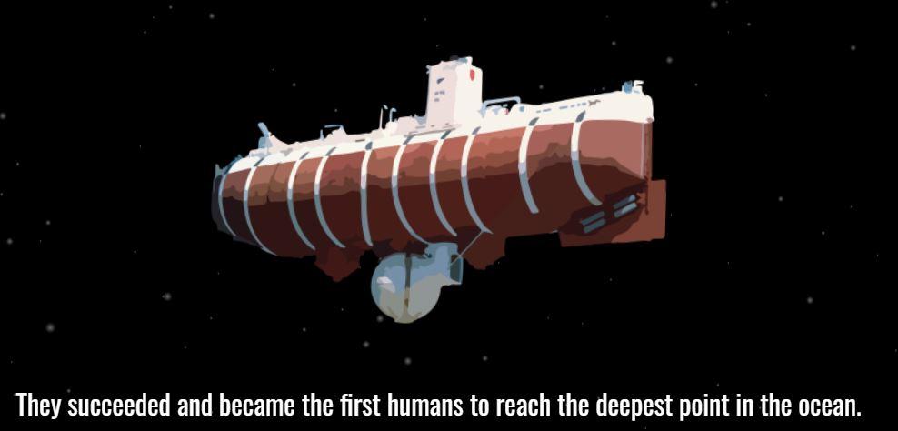 Une image extraite de l'infographie "The Deep Sea". [Neal.fun - Neal Agarwal]