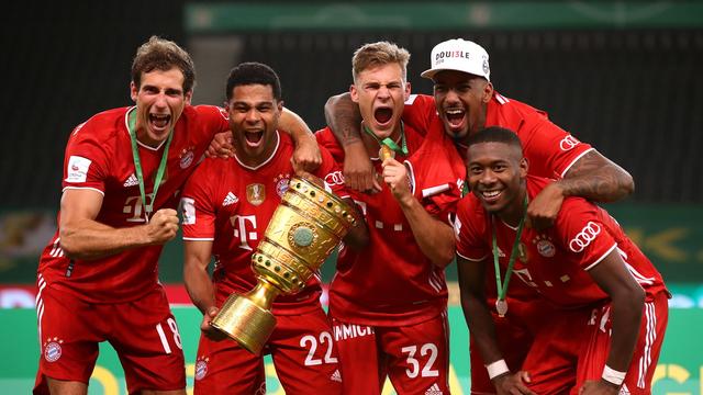 Le Bayern Munich a remporté l'édition 2020 de la Coupe dans un stade vide. [Alexander Hassenstein]