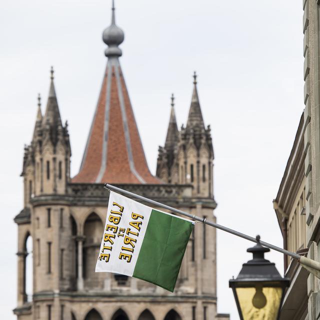 La Municipalité de Lausanne tire un bilan positif de sa législature 2016-2021 [Keystone - Jean-Christophe Bott]