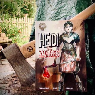 Couverture de "Heidi vs Zombies". [Facebook]