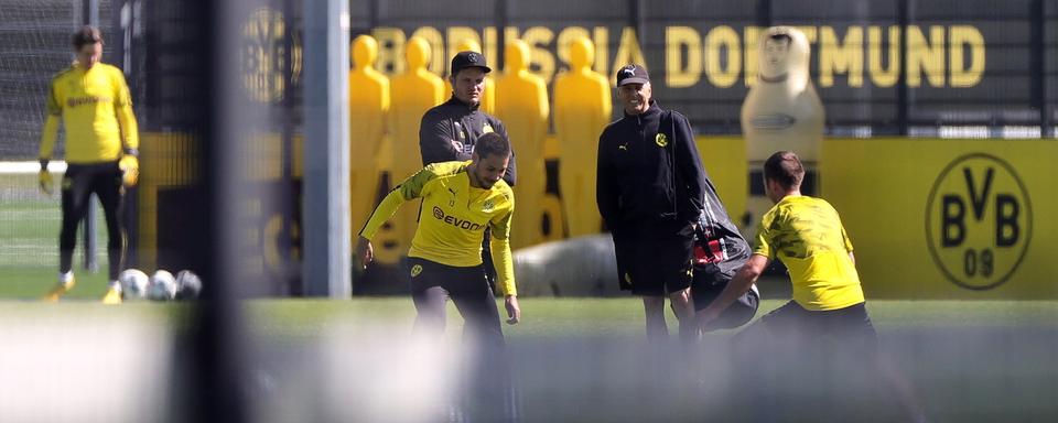 Lucien Favre: "Samedi, c'est plus d'un milliard de personnes qui nous regarderont jouer" [EPA/Keystone - Friedemann Vogel]