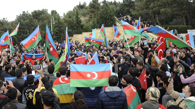 Haut-Karabakh : Un cessez-le-feu déséquilibré ? [EPA via Keystone - Roman Ismayilov]