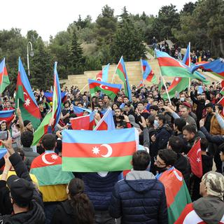 Haut-Karabakh : Un cessez-le-feu déséquilibré ? [EPA via Keystone - Roman Ismayilov]