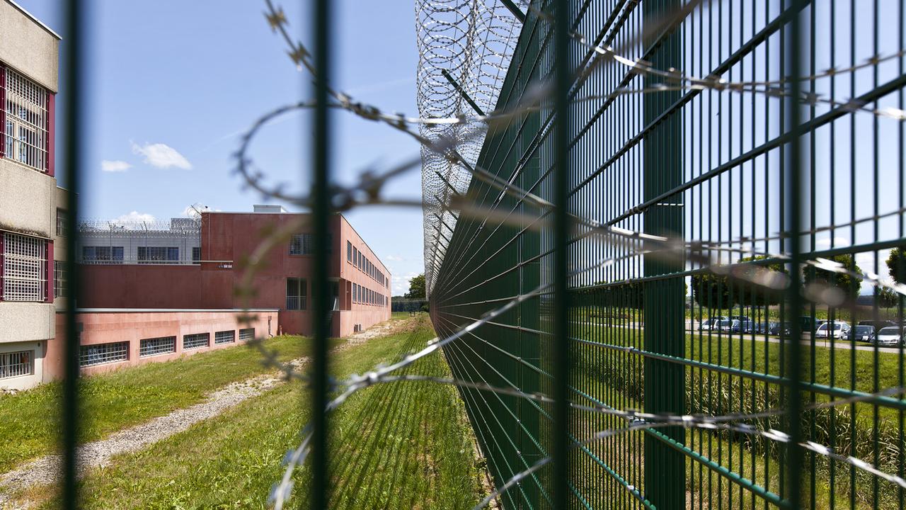 La prison de Bellechasse dans le canton de Fribourg. [Keystone - Gaetan Bally]