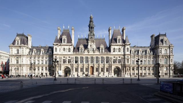 Faç+ade de l'Hôtel de ville de Paris [AFP - KIM Youngtae/Leemage]