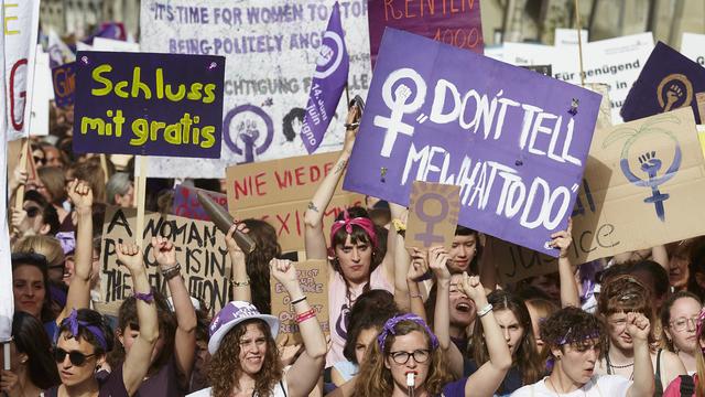 Une photo du livre "Nous: au cœur de la grève féministe". [DR - Annette Boutellier]