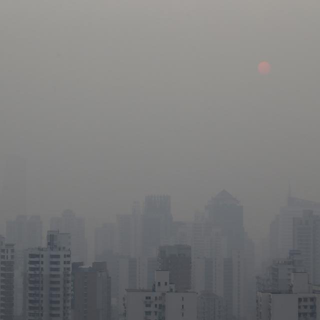 En raison de la pollution atmosphérique, la durée de vie moyenne est réduite de 4,1 ans en Chine. [Reuters - Aly Song]