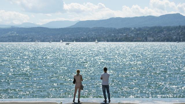 La Suisse est troisième du classement 2020 du "World Happiness Report". [Keystone - Walter Bieri]