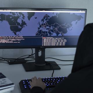 Un pirate informatique a été arrêté à Genève. [KEYSTONE - str]