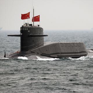 Un sous-marin chinois. [AP Photo/Keystone - Guang Niu]