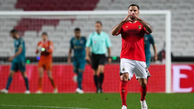 Beau dimanche soir pour le Suisse à Benfica [Keystone - Jose Sena Goulao]