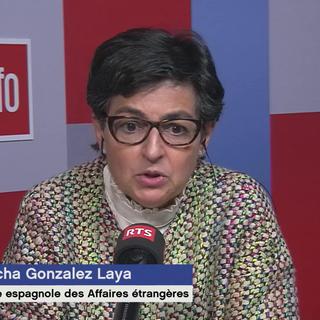 Arancha Gonzalez Laya, ministre des Affaires étrangères espagnole. [RTS - RTS]