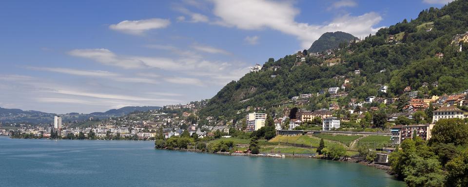 La ville de Montreux et le Lac Léman. [hemis.fr/AFP - Bertrand Rieger]