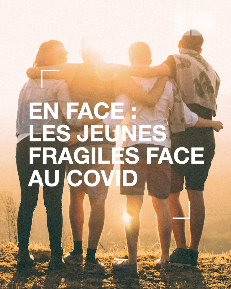 En face: les jeunes sont fragiles face au Covid