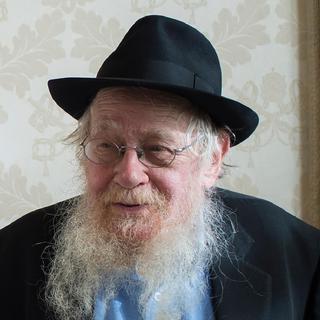Le rabbin Adin Steinsaltz est décédé. [Keystone - L'Osservatore Romano/Pool Photo via AP]