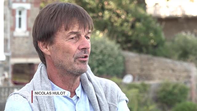 L'ancien ministre français Nicolas Hulot. [RTS]