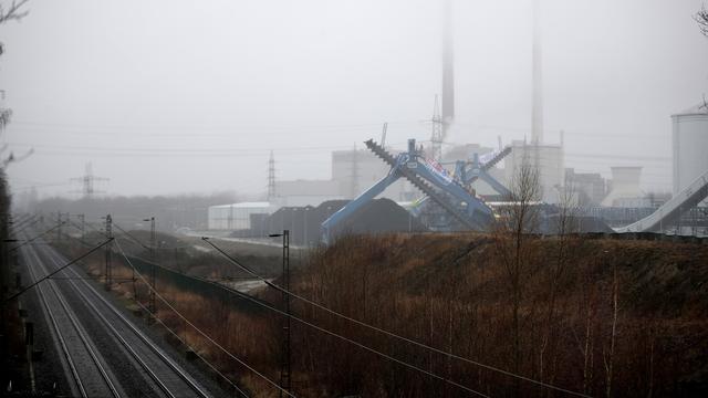 Une centrale à charbon allemande à Datteln. [Keystone/EPA - Friedemann Vogel]