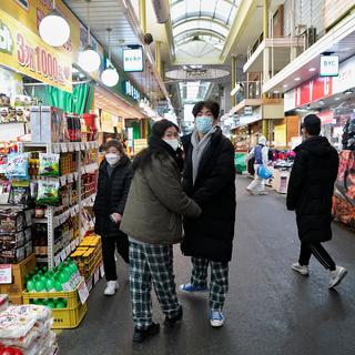 La Corée du Sud annonce 161 nouvelles contaminations et deux décès. [Reuters - Kim Hong-Ji]