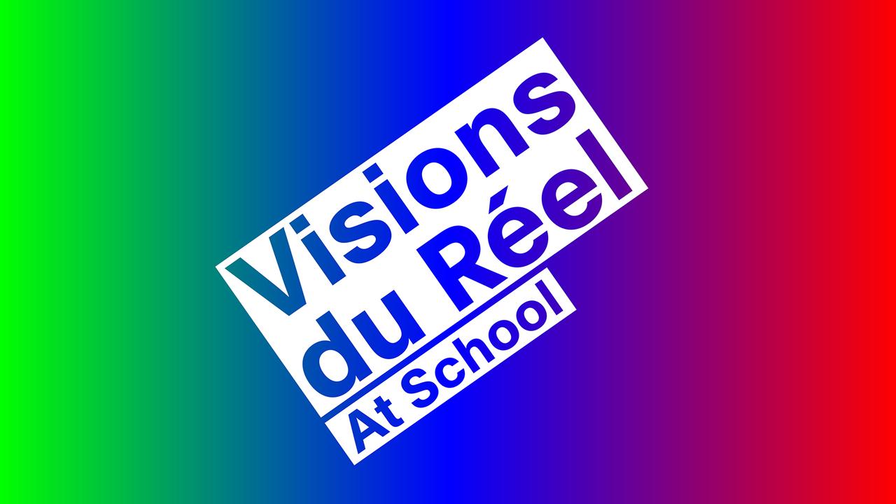 Le logo de Visions du Réel At School. [visionsdureel.ch]
