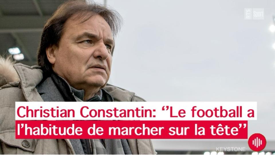 Le président du FC Sion a donné sa version des faits samedi à Sport Première.