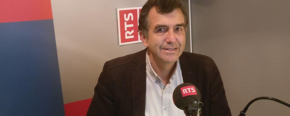 Arnaud Fontanet, médecin et directeur de lʹunité dʹépidémiologie des maladies émergentes à lʹInstitut Pasteur. [RTS - Alexandre Lemière]