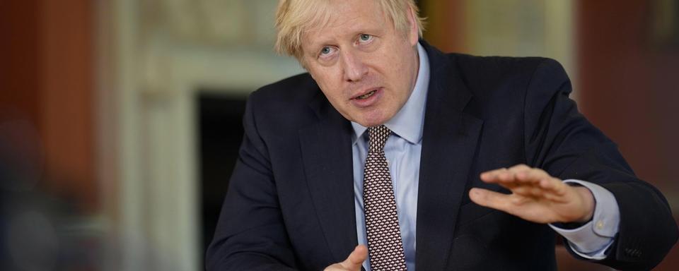 Boris Johnson lors de son intervention dimanche 10.05.2020. [n10 Downing street - Andrew Parsons]