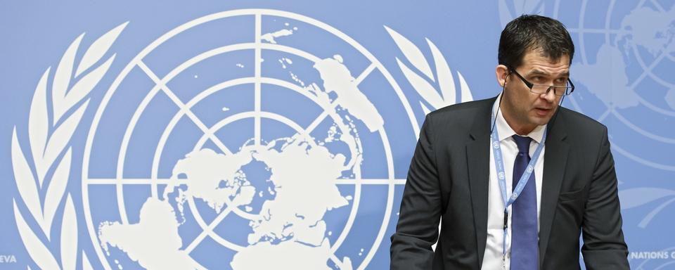 Le Zurichois Nils Mezler est rapporteur spécial de l'ONU sur la torture. [Keystone - Salvatore Di Nolfi]