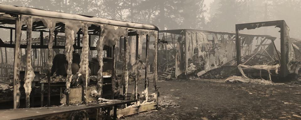 L'Etat américain de l'Orego est ravagé par les flammes. [RTS - Raphaël Grand]