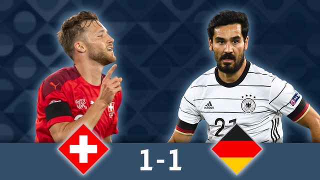 Gr.4, Suisse - Allemagne (1-1): une Suisse très séduisante tient tête à la Mannschaft