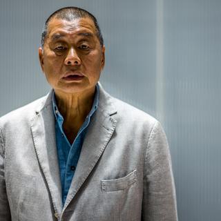 Le patron de presse hongkongais Jimmy Lai a été inculpé en vertu de la loi sur la sécurité nationale pour "collusion avec des puissances étrangères". Photo prise le 16 juin 2020 à Hong Kong. [AFP - Anthony Wallace]