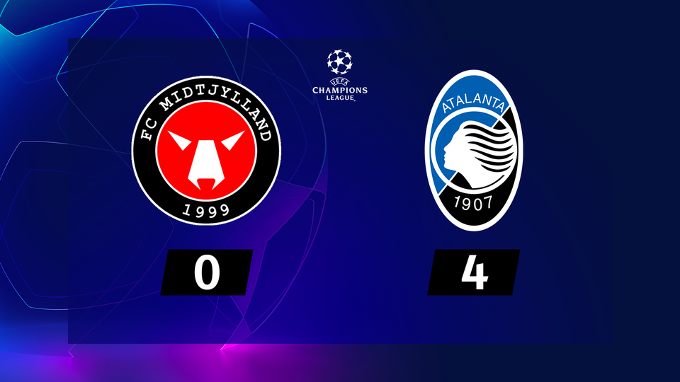 1re journée, Midtjylland - Atalanta (0-4): l’Atalanta s’amuse au Danemark