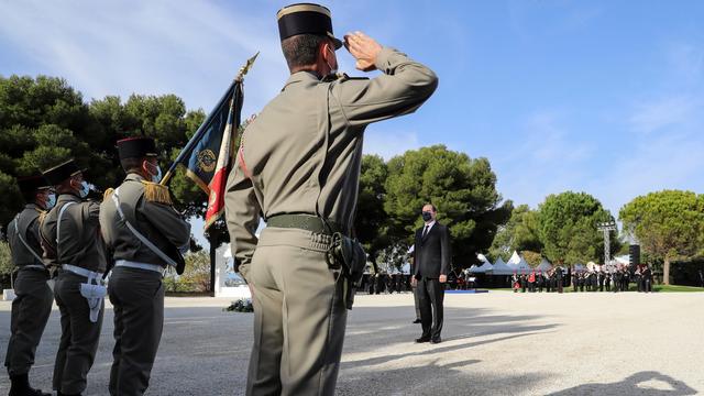 Un hommage national a eu lieu à Nice. [Keystone/EPA - Valery Hache]