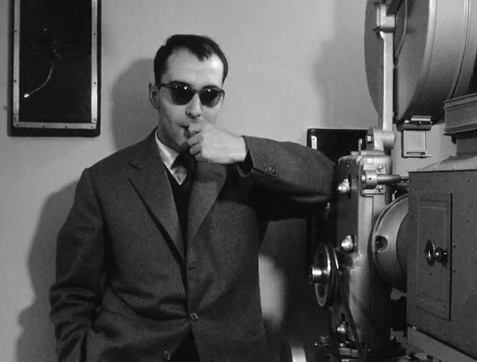 Jean-Luc Godard en 1960 [RTS]