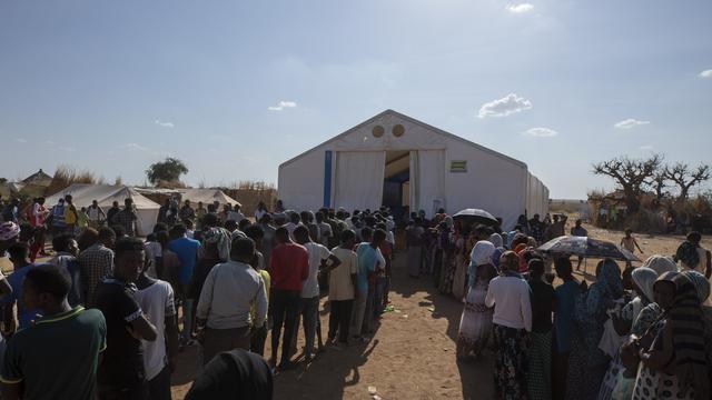 La guerre fait rage depuis plus d'un mois dans a région du Tigré. [AP Photo/Keystone - Nariman El-Mofty]