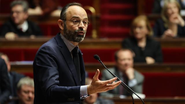 Le Premier ministre français Edouard Philippe à l'Assemblée nationale, le 3 mars 2020. [AFP - Ludovic Marin]