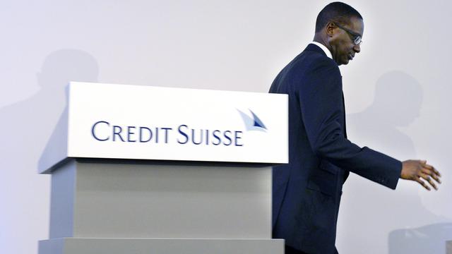 Le directeur général de Credit Suisse, Tidjane Thiam, sous le feu de vives critiques depuis l'éclatement de l'affaire des filatures, a présenté sa démission. [Keystone - Walter Bieri]