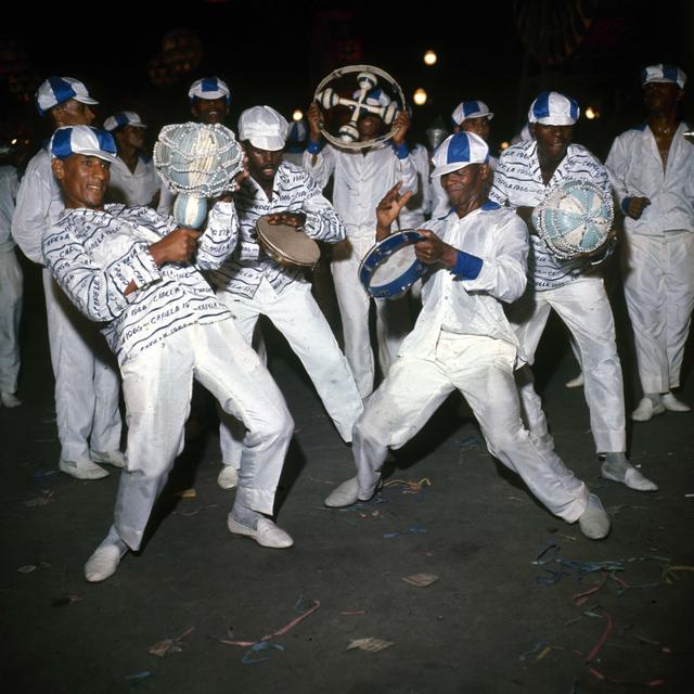 Musiciens du Carnaval, Rio de Janeiro en 1955. [AFP - ©Collection Roger-Viollet]