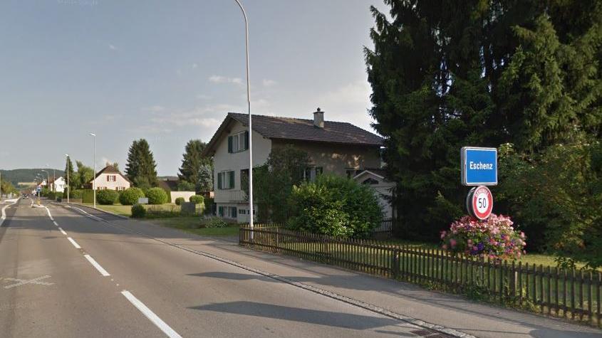 L'entrée du village d'Eschenz, dans le canton de Thurgovie. [Google Maps]