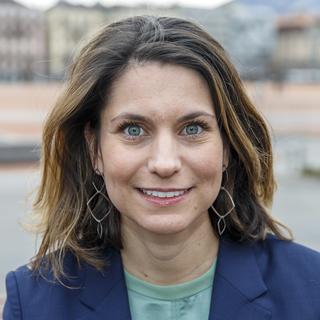 Christina Kitsos, conseillère administrative en Ville de Genève. [Keystone - Salvatore Di Nolfi]
